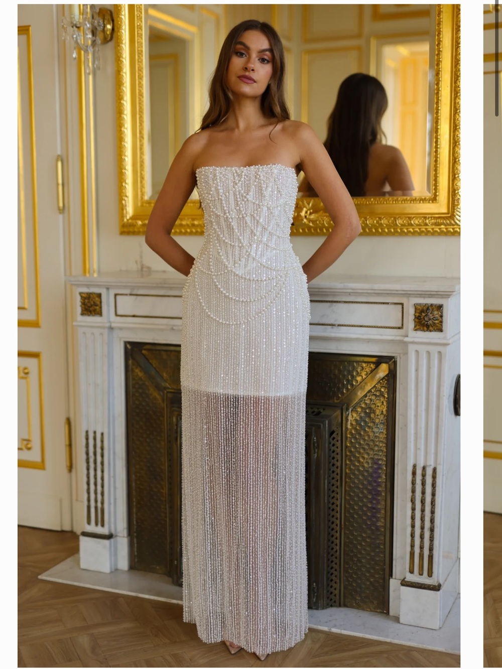 ROSIE ETIENNE LUSTRE GOWN (sold out on their site)